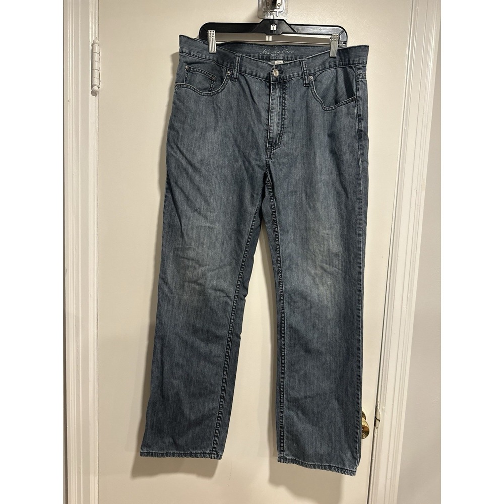 VTG 90s Y2K Kenneth Cole Sz36/30 stonewash Straight Leg Baggy Streetwear jeans